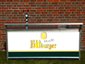 Bitburger Schanktresen 2,00m